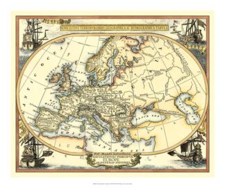 Nautical Map of Europe
