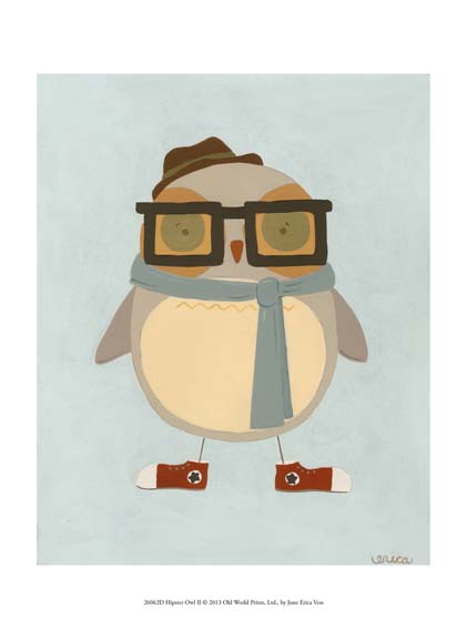 Hipster Owl II