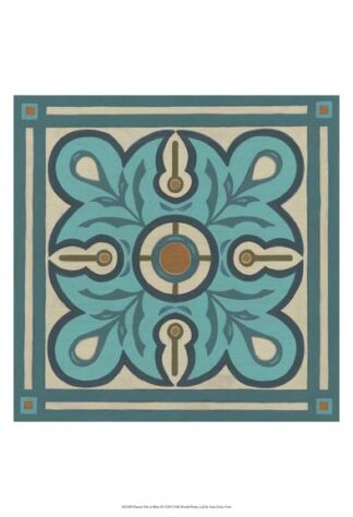 Piazza Tile in Blue III