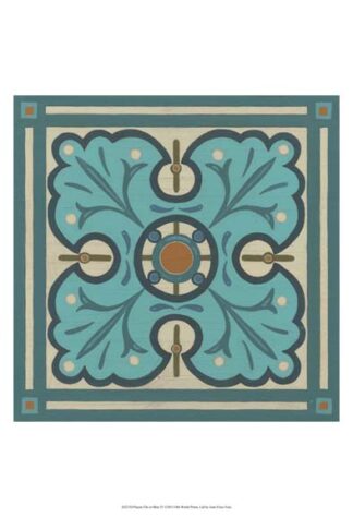 Piazza Tile in Blue IV