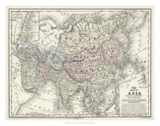 Mitchell's Map of Asia