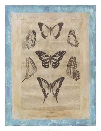 Bookplate Butterflies III