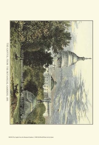 Capitol From the Botanical Gardens