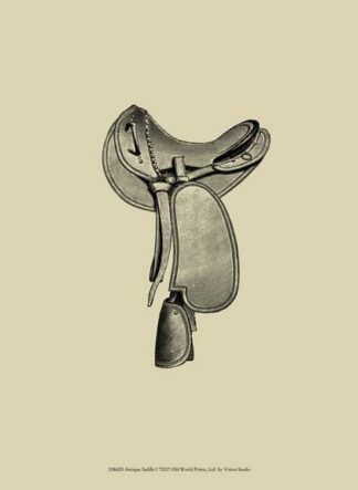 Antique Saddle I