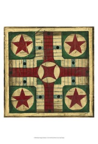 Small Antique Parcheesi ***