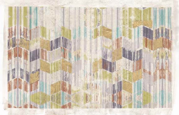 Embellished Brushed Chevron I