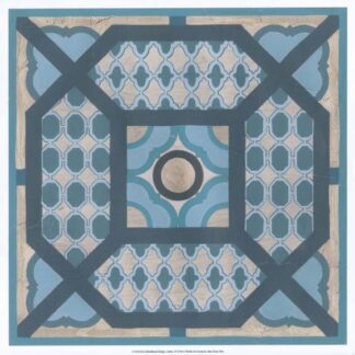 Embellished Indigo Lattice VI