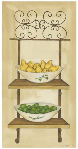 Fruit with Wrought Iron II