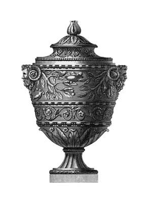 Black & White Urn I (SC)