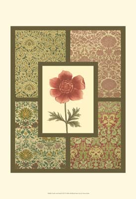 Textile with Floral II