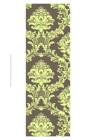 Small Vivid Damask in Green I