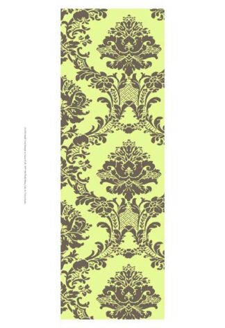 Small Vivid Damask in Green II