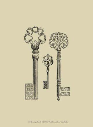 Antique Keys III