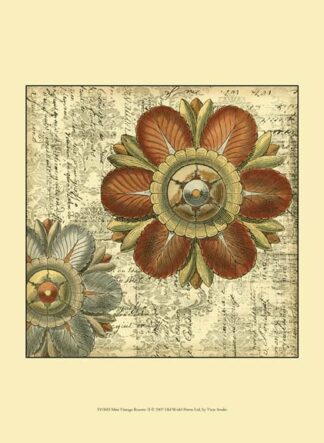 Mini Vintage Rosette II