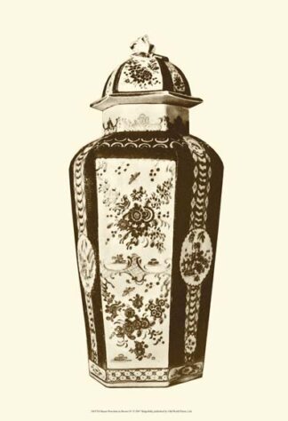 Manor Porcelain in Brown IV