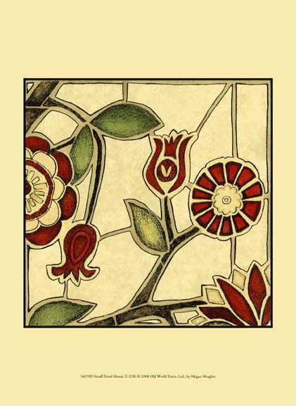 Small Floral Mosaic II
