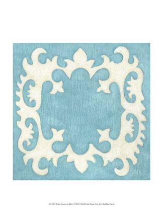 Petite Suzani in Blue