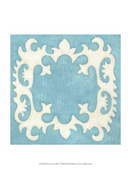 Petite Suzani in Blue