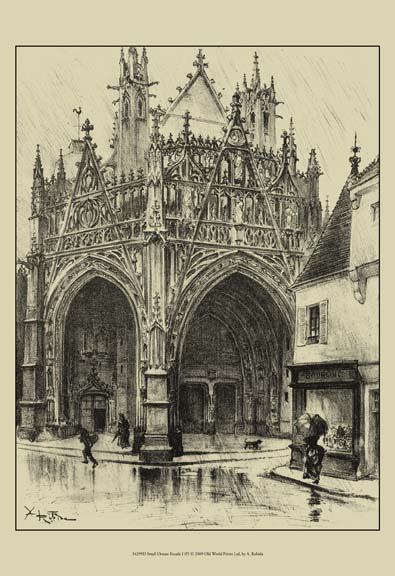 Small Ornate Facade I