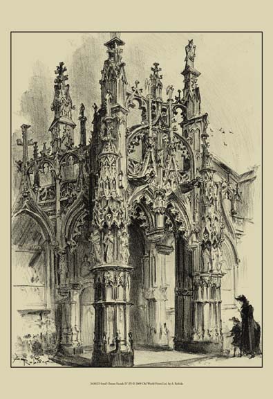 Small Ornate Facade IV