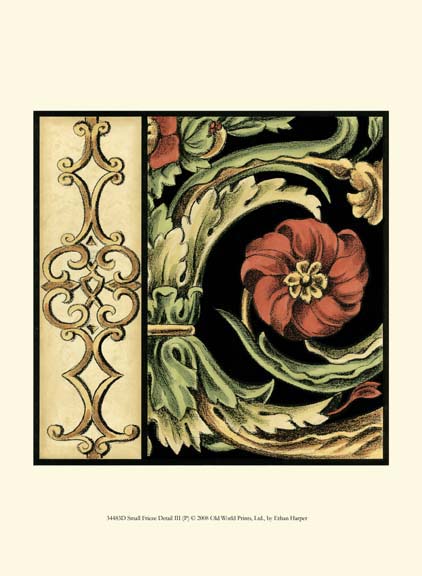 Small Frieze Detail III (P)