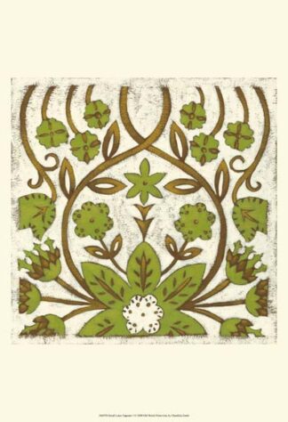 Small Lotus Tapestry I  ***