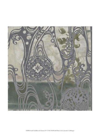 Small Medallions & Damask IV