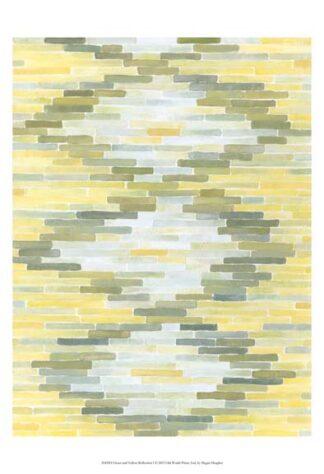 Green & Yellow Reflection I