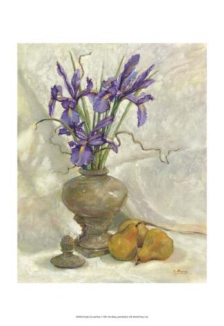 Purple Iris & Pear