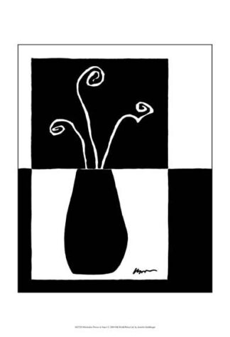 Minimalist Flower in Vase I