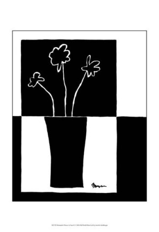 Minimalist Flower in Vase II