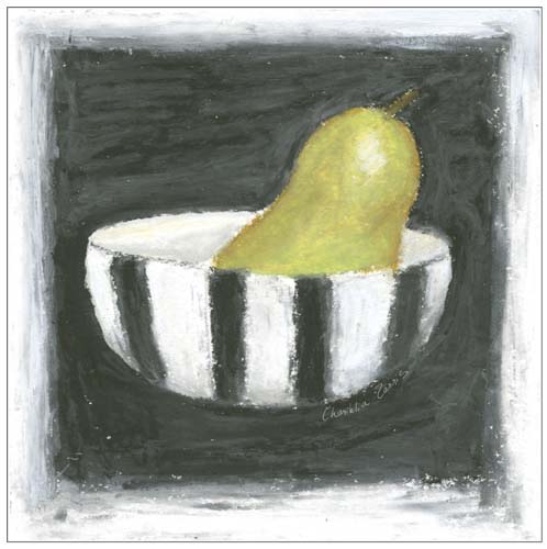 Pear in Bowl