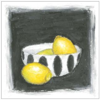 Lemons in Bowl