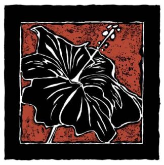 Tropical Woodblock I