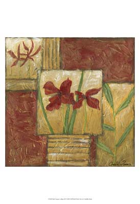 Red Lacquer Collage III