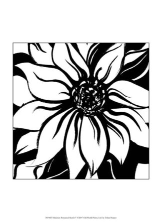 Miniature Botanical Sketch V