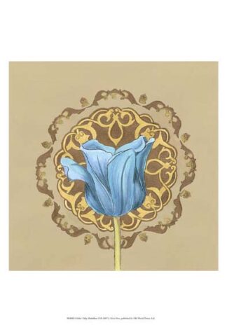 Gilded Tulip Medallion II
