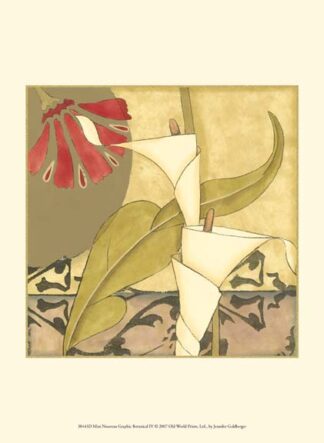 Mini Nouveau Graphic Botanical IV