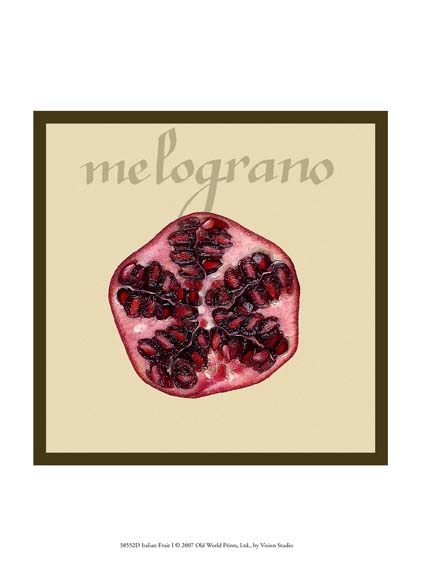 Italian Fruit I