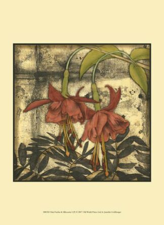 Mini Fuchsia & Silhouette I