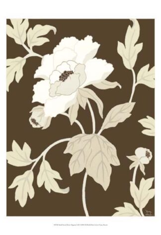 Small Neutral Peony Elegance I (P)
