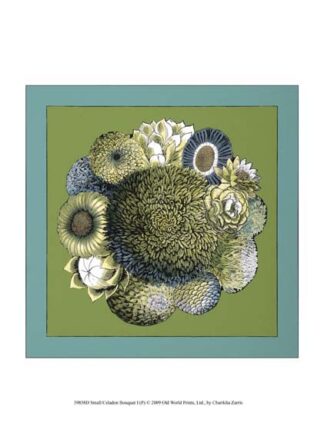 Small Celadon Bouquet I