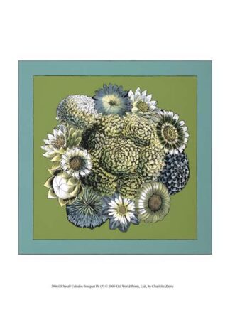 Small Celadon Bouquet IV