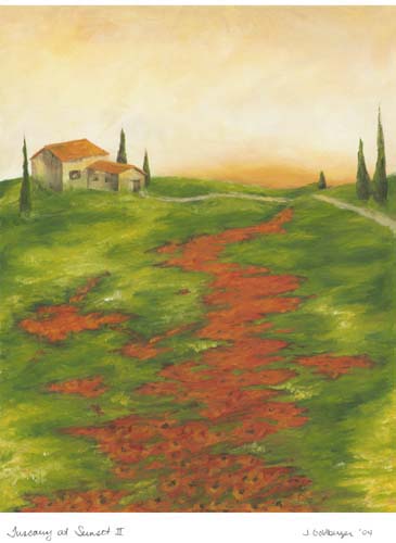 Tuscany at Sunset II