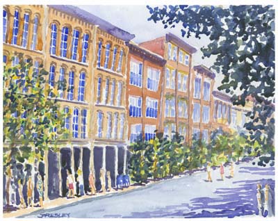 A View of Second Street, Nashville, TN