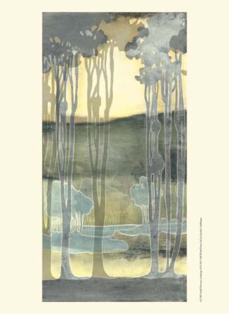 Small Nouveau Landscape II