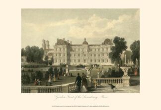 Garden- front of Luxembourg, Paris
