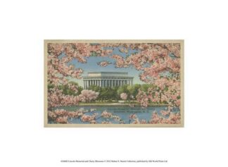 Lincoln Memorial & Cherry Blossoms