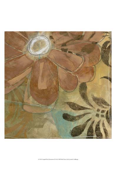 Cropped Floral Abstraction I