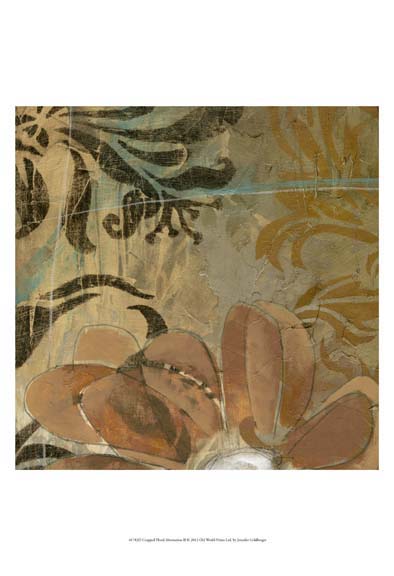 Cropped Floral Abstraction II